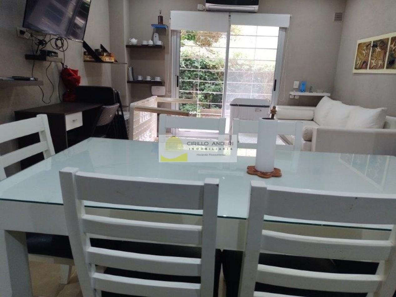  DEPARTAMENTO CON JARDIN SOLO A GRUPO FAMILIAR -SEMANA SANTA EN PINAMAR!!!