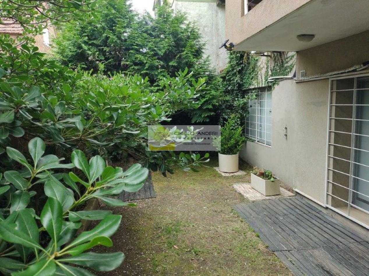  DEPARTAMENTO CON JARDIN SOLO A GRUPO FAMILIAR -SEMANA SANTA EN PINAMAR!!!