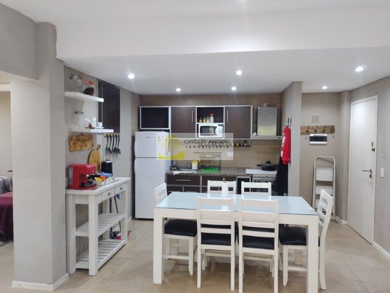  DEPARTAMENTO CON JARDIN SOLO A GRUPO FAMILIAR -SEMANA SANTA EN PINAMAR!!!