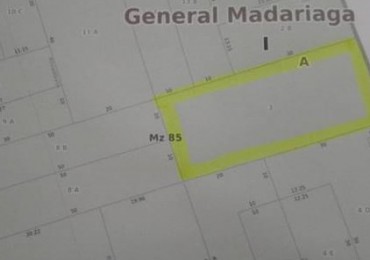 LOTE DE TERRENO EN VENTA EN  MADARIAGA APTO EDIFICIO .